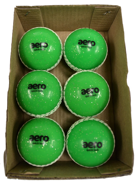 Aero Quick Tech Glitter Cricket Balls