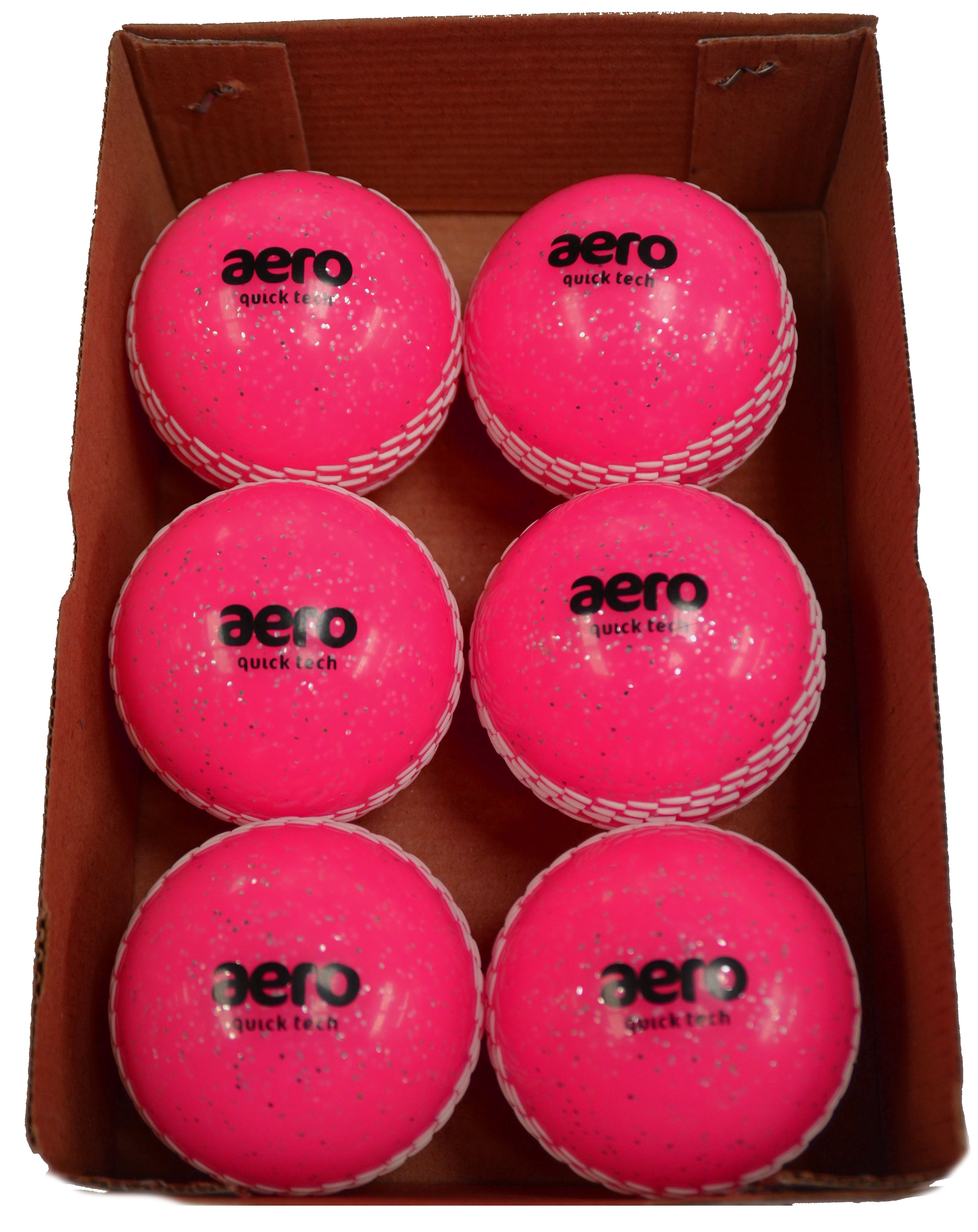 Aero Quick Tech Glitter Cricket Balls